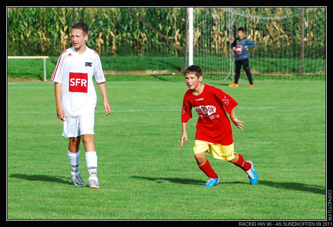 Match amical Racing Hw - As Sundhoffen 09 2011.