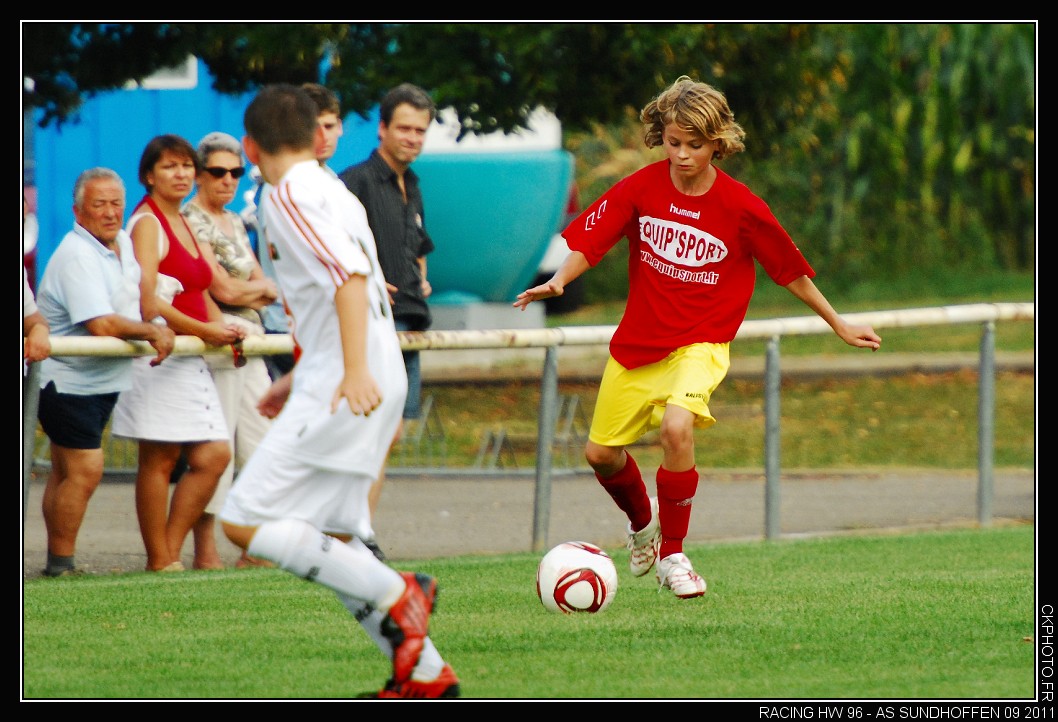 Match amical Racing Hw 96 - As Sundhoffen 09 2011.