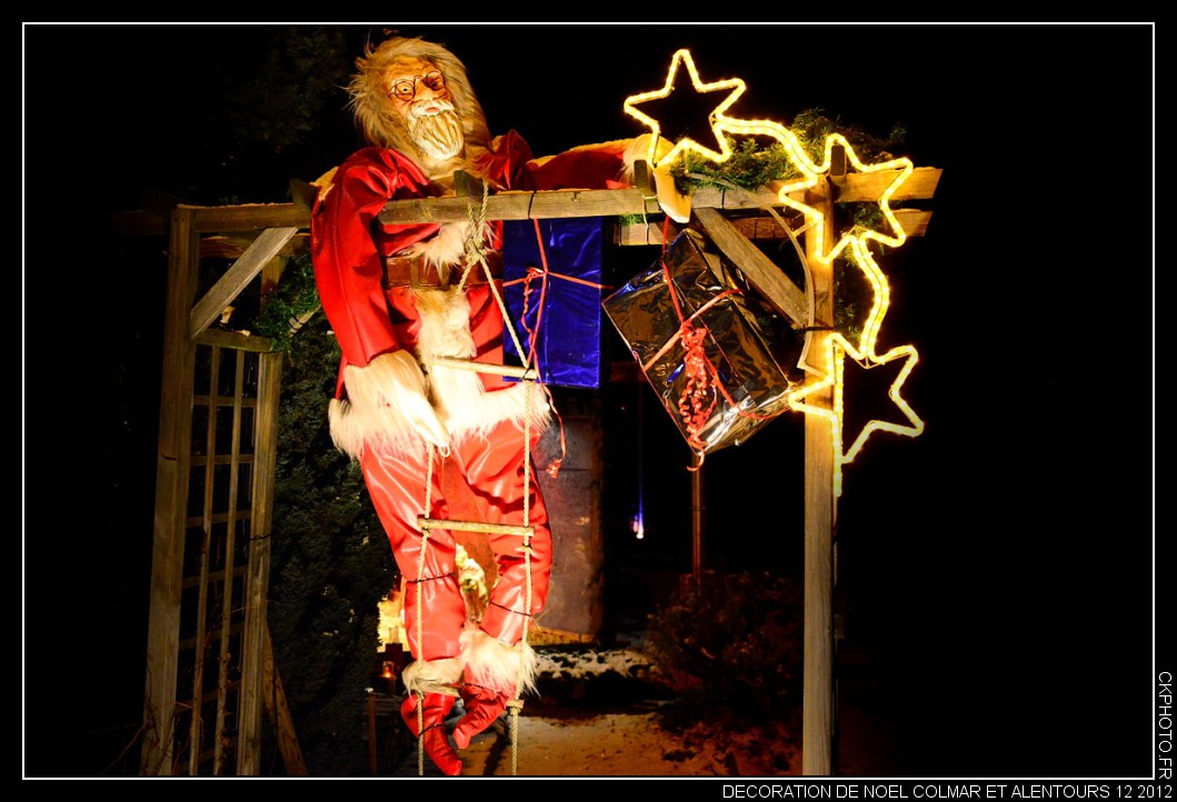 Décorations de Noel décembre 2012.