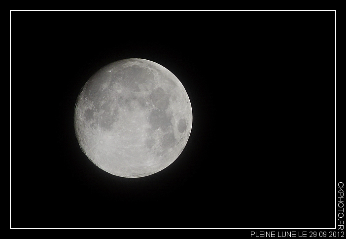 Pleine Lune du 29 9 2012