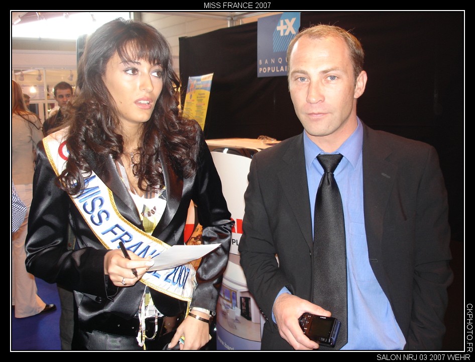 Salon Energie de Colmar Miss France Mars 2007.