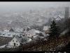 Tempête de neige à Gueberschwihr.